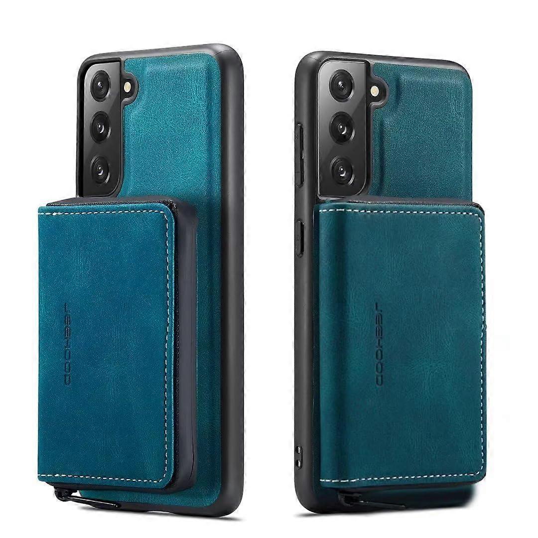 Flip Notebook Wallet Case Cover Card Slot With Magnetic Closure Kickstand PU Leather Blue for iPhone 12 Pro Max