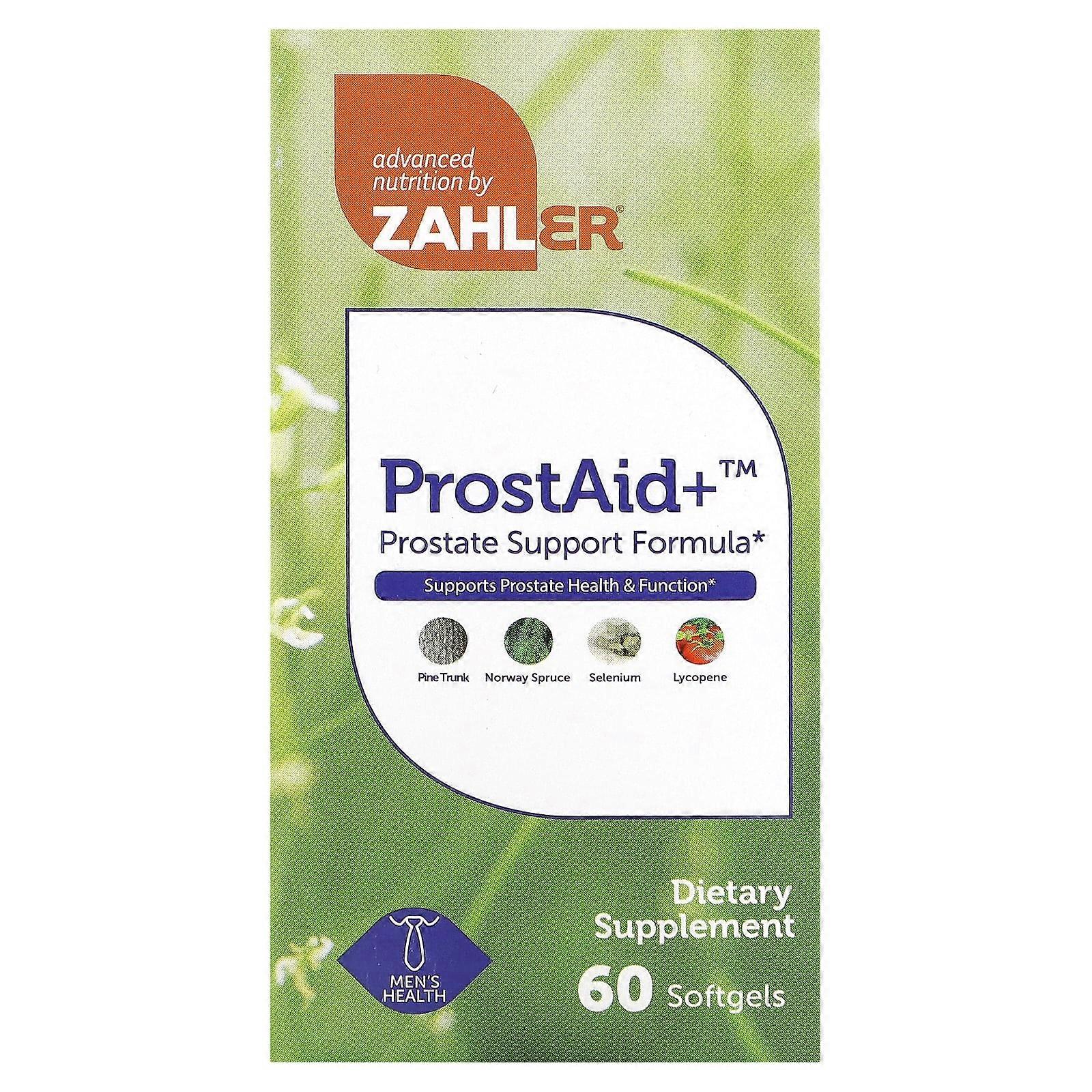 ProstAid+, Prostate Support Formula, 60 Softgels