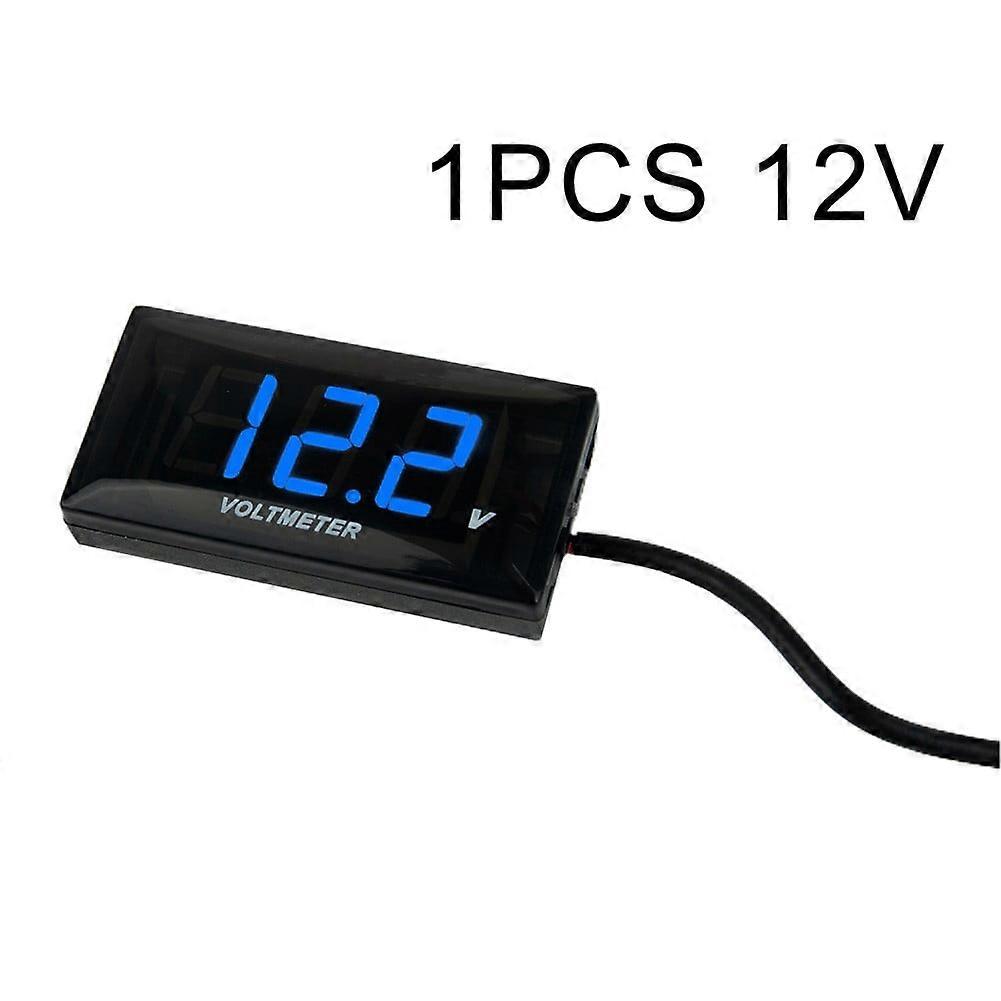 DC 12V LED Digital Monitor Volt Meter Display Battery Gauge Voltage Caravan/Car