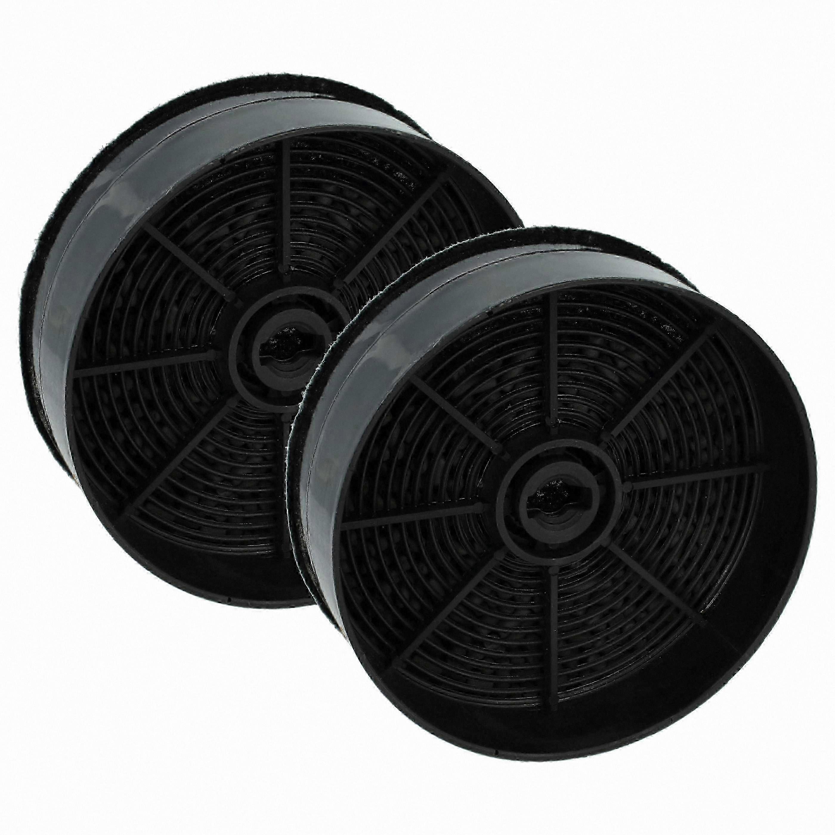 2-Pack Carbon Filters for Range Hoods, 12.4cm, Compatible with Multiple Models