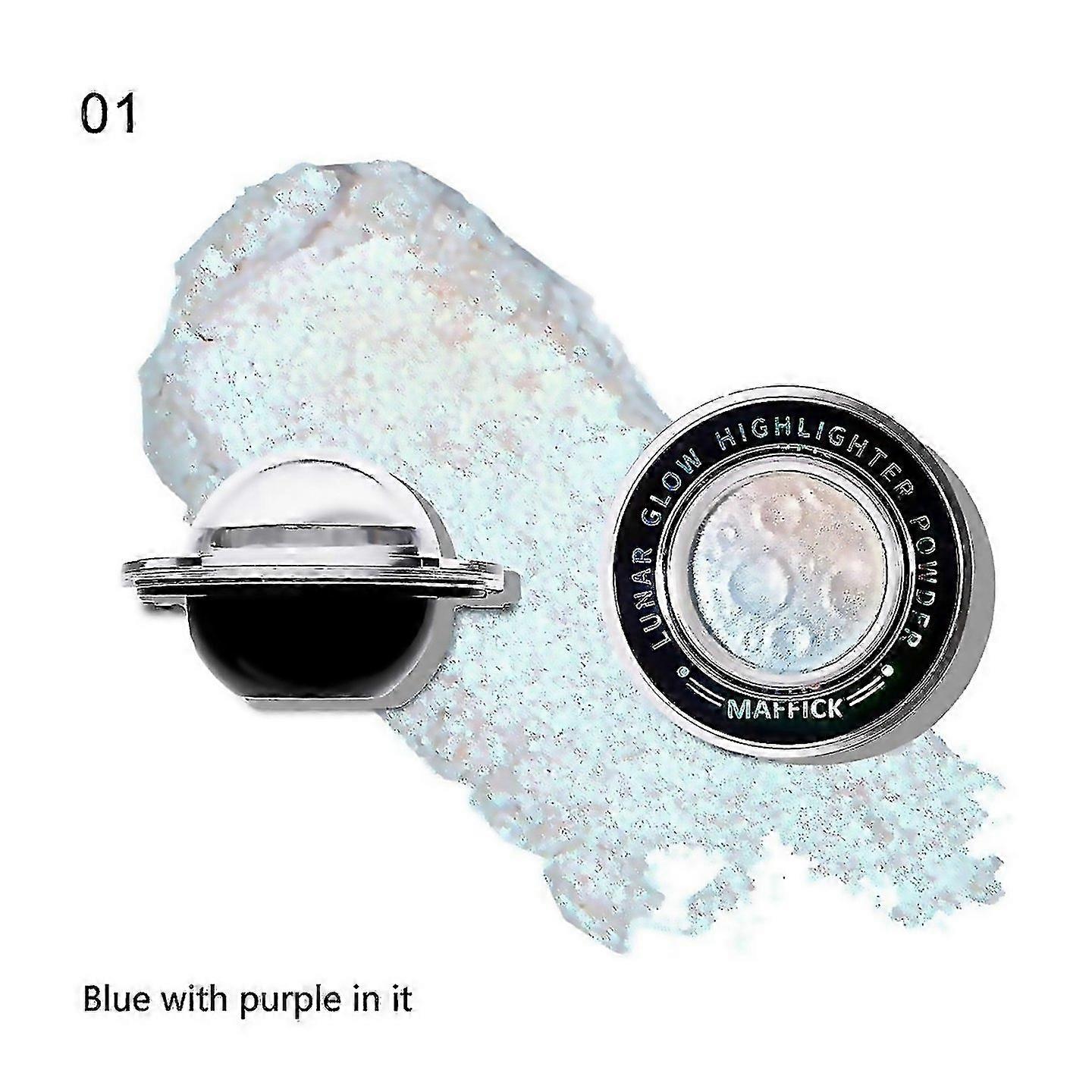For Highlighter Powder Shiny Clear Highgloss Face Glitter Shimmer Highlighter Planet Highlighter Pow