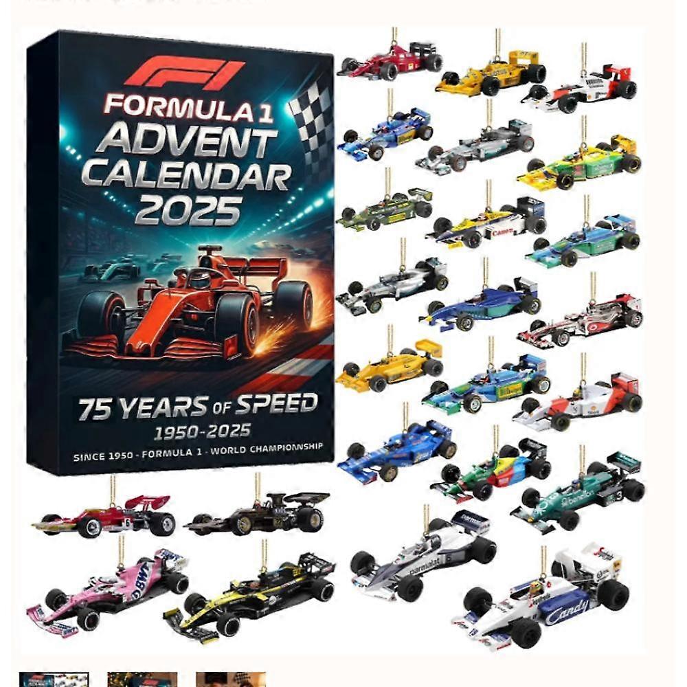 2025 Formula 1 Advent Calendar Blind Box