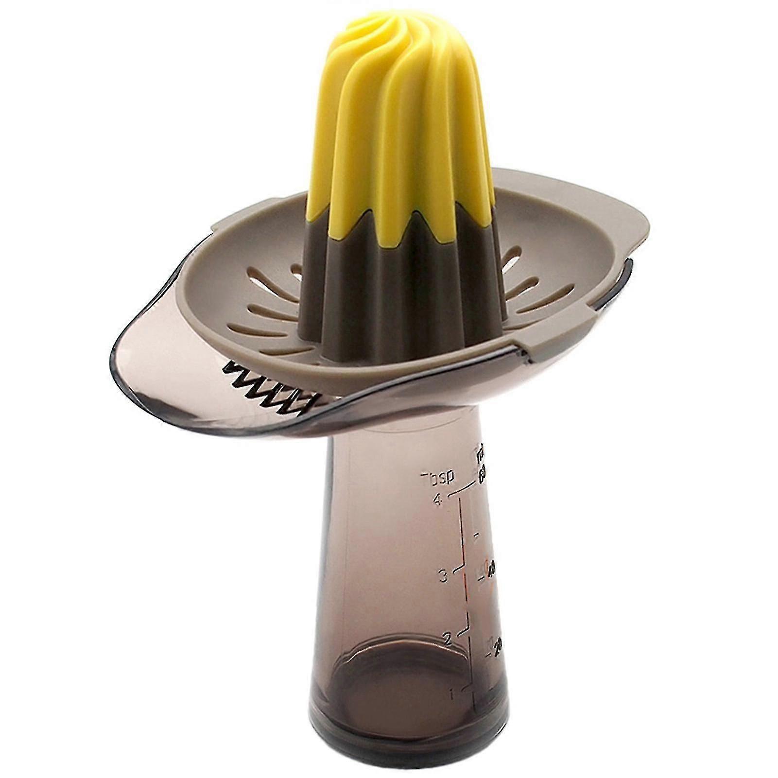 Manual Lemon Juicer With Scale Air Holes Design Easy Operation Lightweight Easy To Clean Durable For