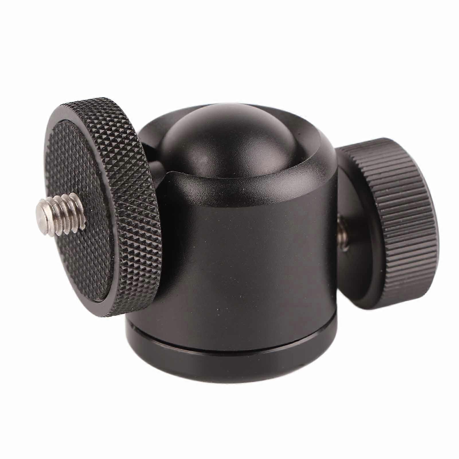 Camera Tripod Ball Head 360 Degree Rotating Panoramic Tripod Mount Ball Head with 1/4inch Hot Shoe for DSLR Camera