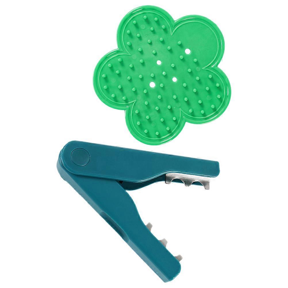 2Pcs Ergonomic Thorn Leaf Rose Removing Burrs Stripping Tool Stem Leaf Cut Tool