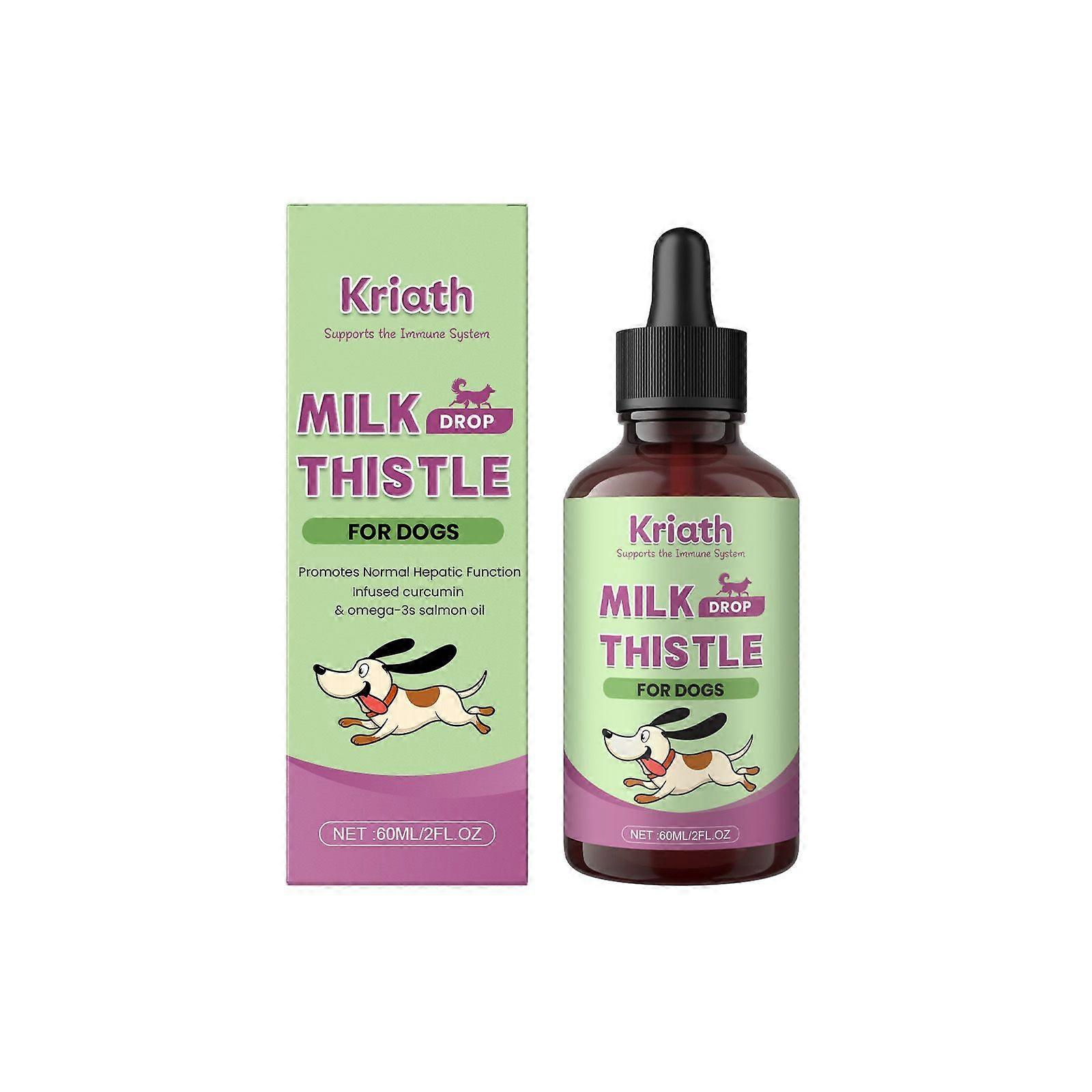 Kriath Dog Milk Thistle Extract Nutrient Solution - Gentle
