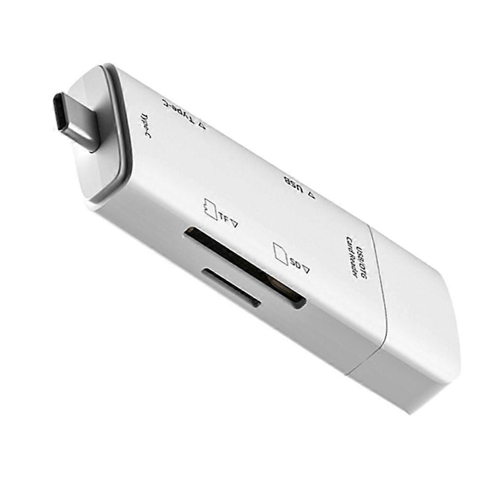 4 v 1 Super Speed USB typu C na USB SD TF T-Flash adaptér čtečky karet