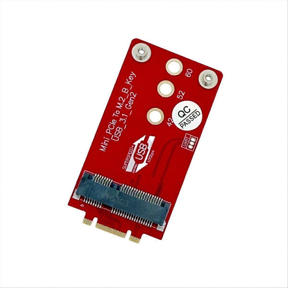 For 3G 4G 5G GSM LTE Module Mini PCIe Wireless Network Card to NGFF M.2 Key B+M Socket Card Adapter