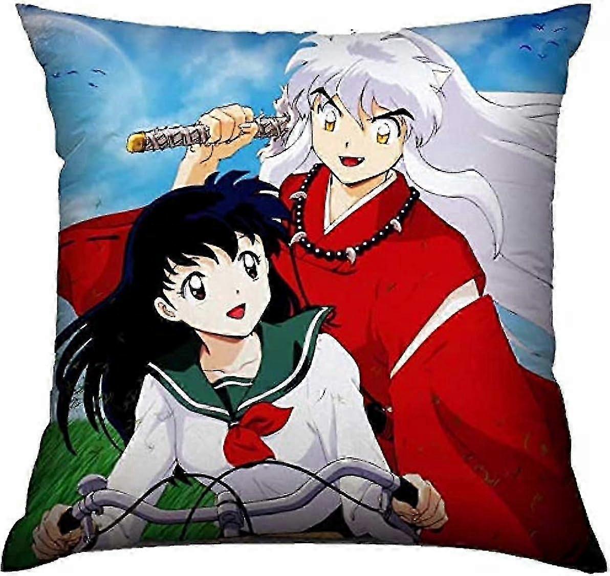 Pillow Covers Naruto Hatake Kakashi Pillow Case Square Cushion Cover for Sofa Bed-Cc04