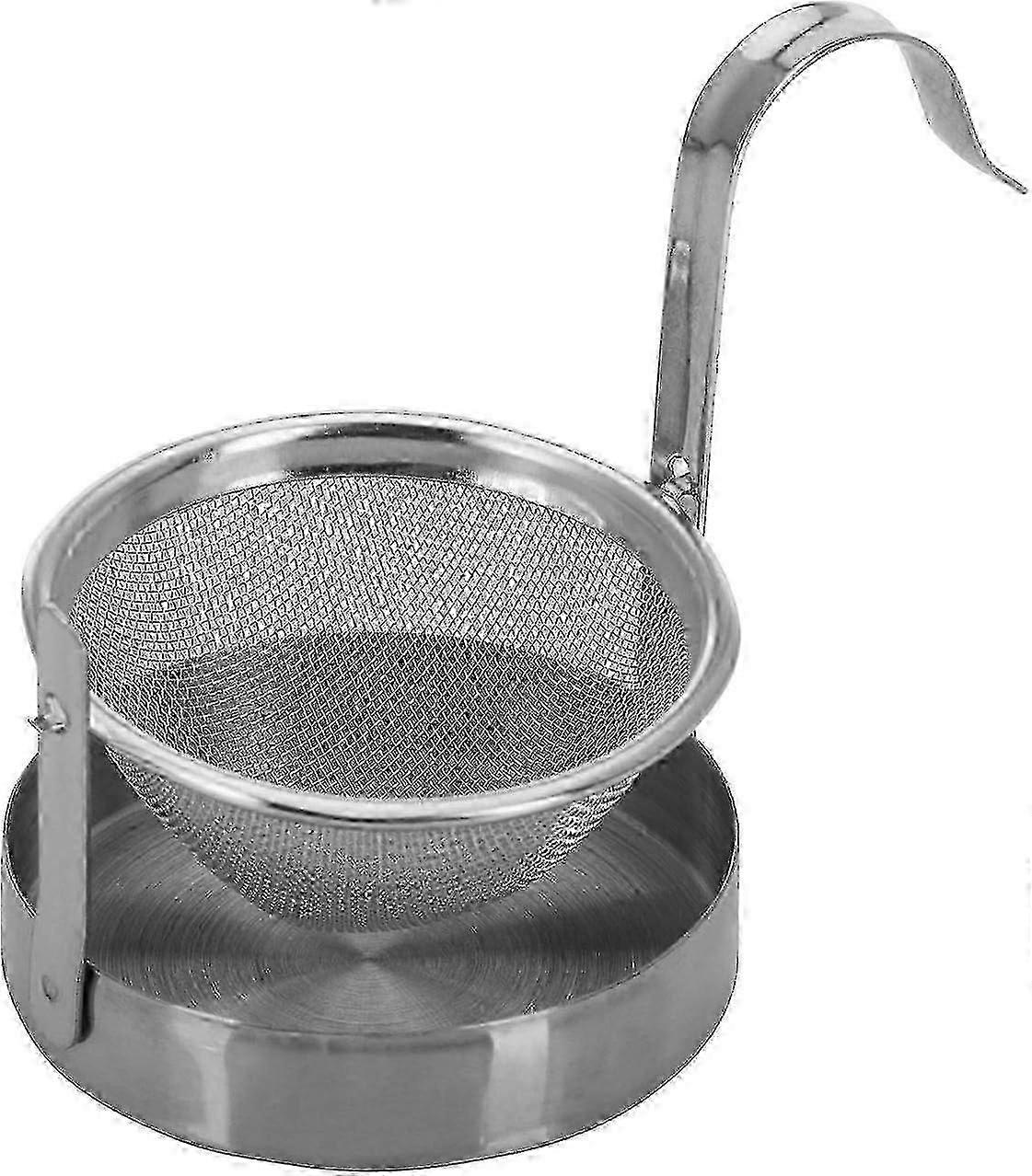 Tea filter/strainer, with holder, Teatime, stainless steel