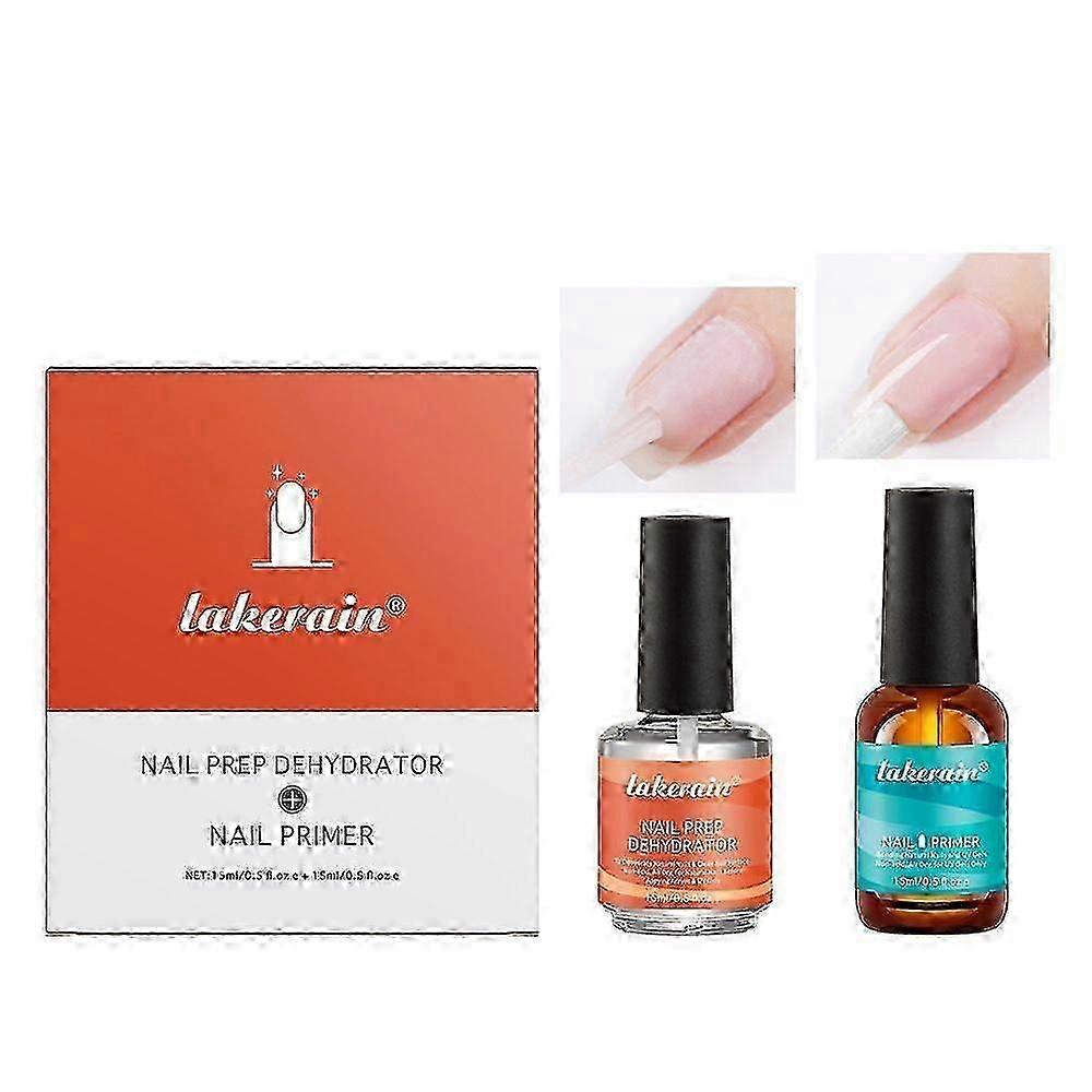 Primer per unghie, disidratatore per la preparazione delle unghie e set di primer per unghie, primer adesivo superiore per smalto per unghie in gel