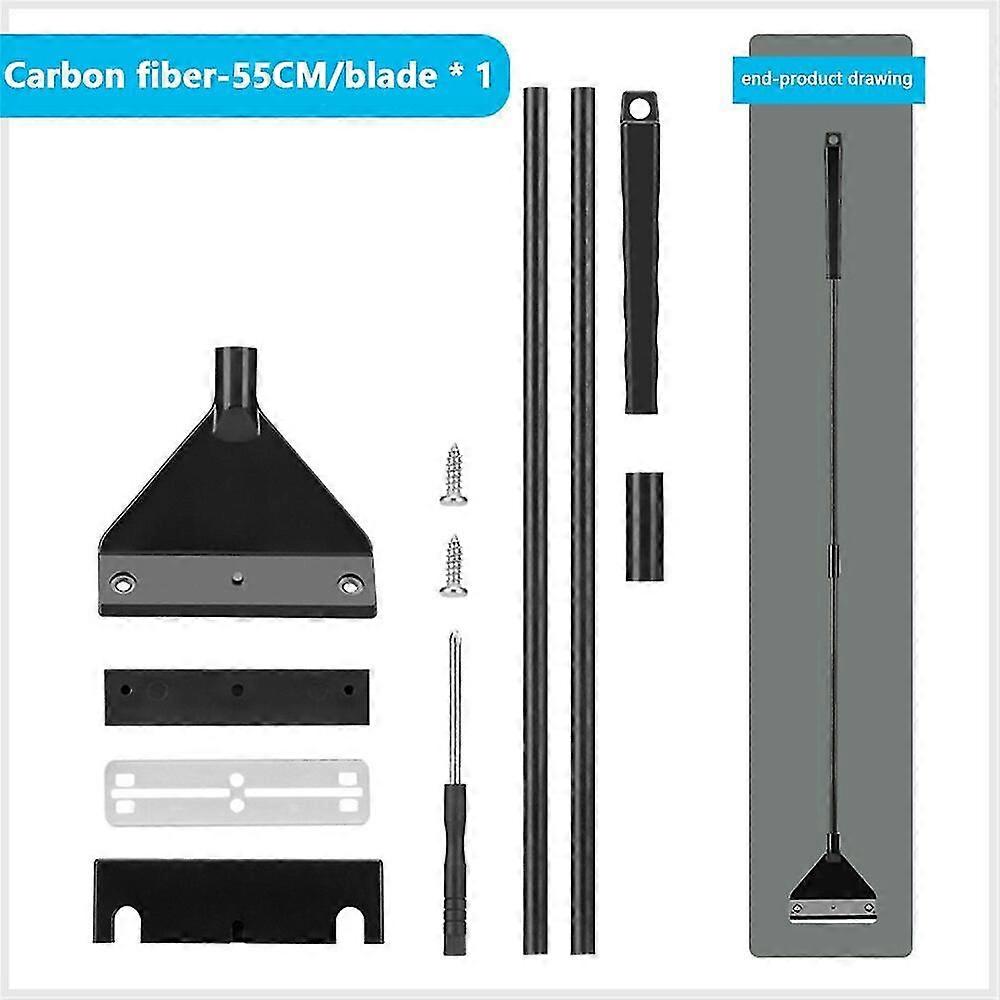 Scraper Aquarium Dual Purpose Flat Sand Scraping Algae Durable High-quality Aquarium Cleaning Tools Algae Removal 1set