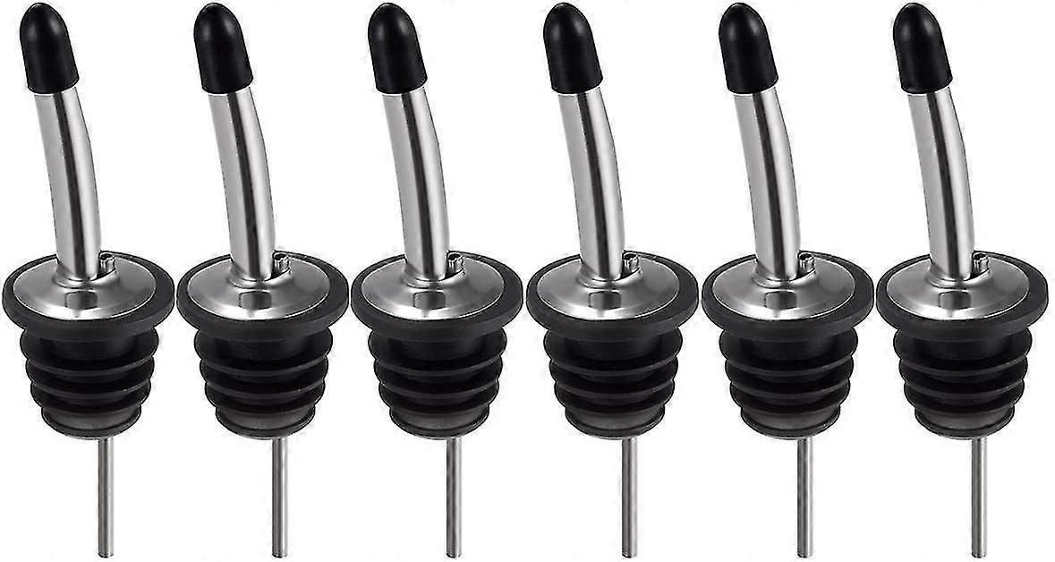 The Pourer Set With Cone Nozzle Is Suitable For Bar Household Use 6 Pieces