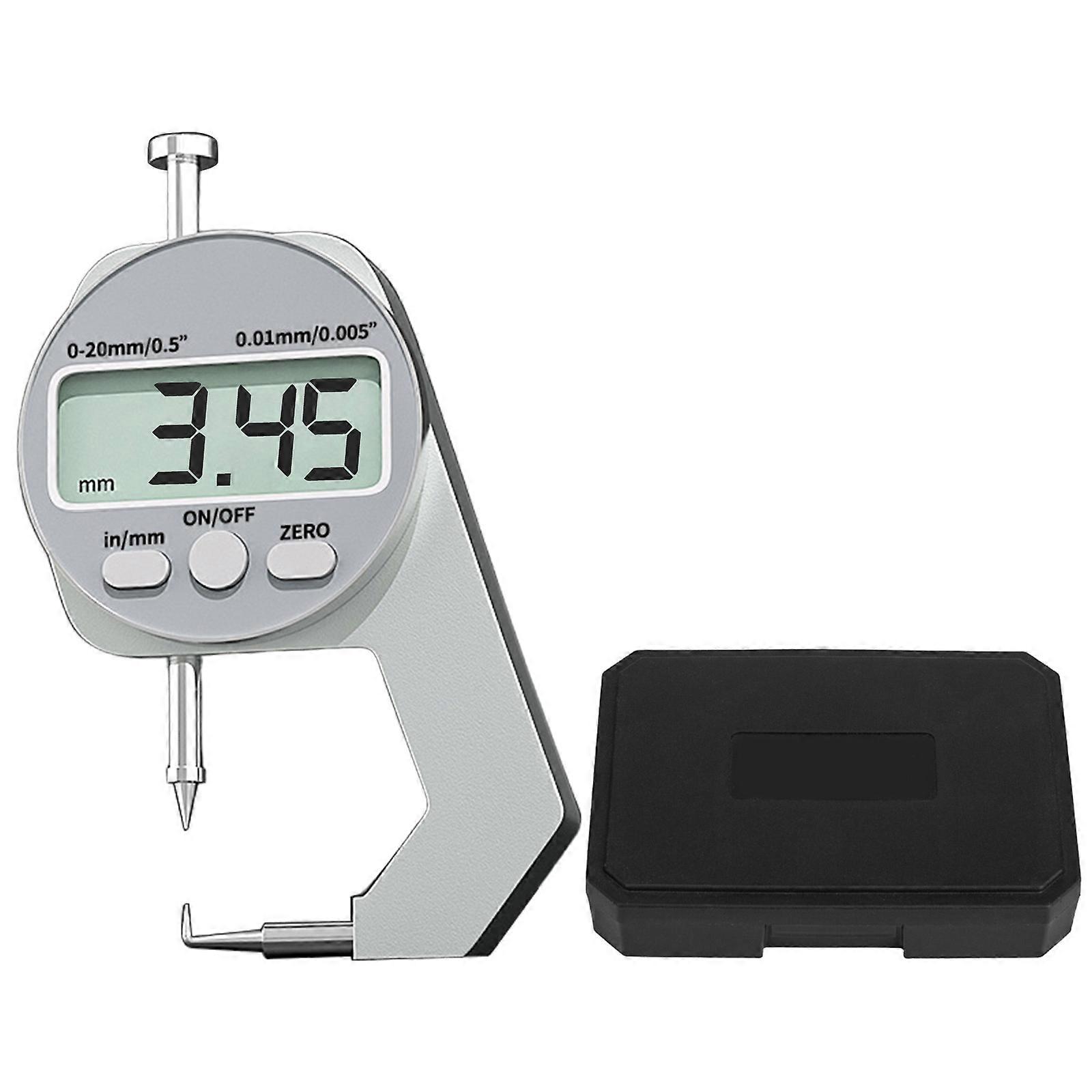 Multifunction Digital Micrometers User Friendly Digital Thickness Measuring Device Suitable for Engineers Quality Inspectors Multicolor