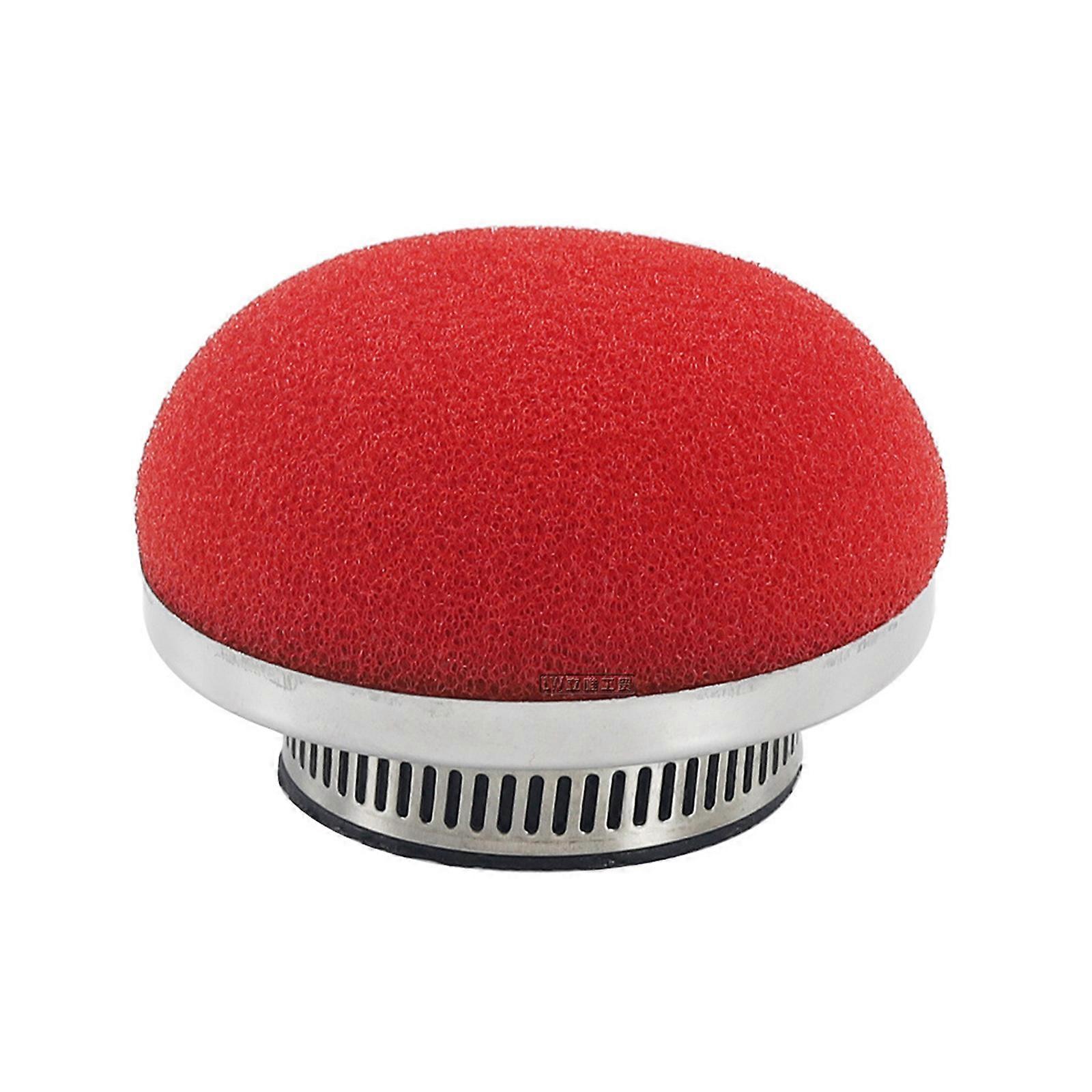 Easy Installation Motorcycle Air Filter Motocross Modification Accessories Sponge Air Intake Filter 35mm/38mm/40mm/42mm  Red 2