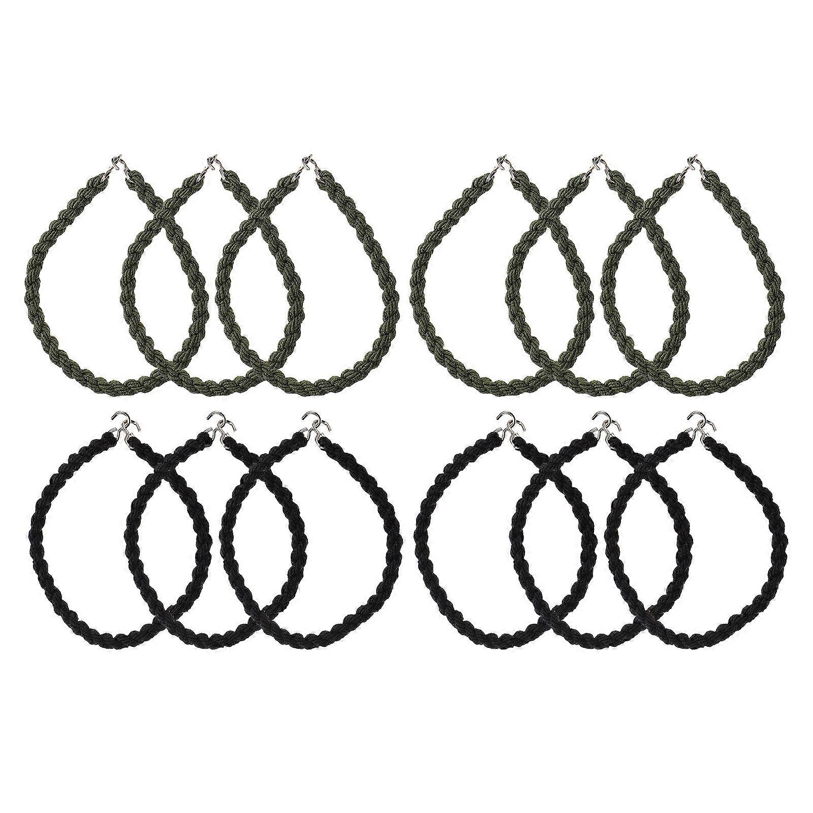 Elastic Boot Bands for Camping and Hiking 12Pcs