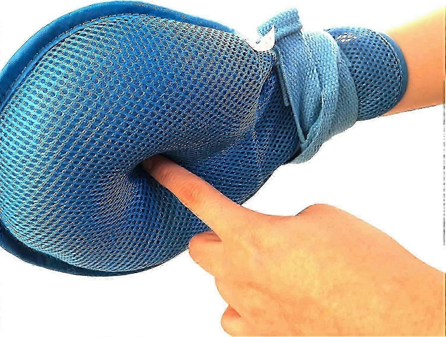dementia control mitts restraint gloves 2pcs