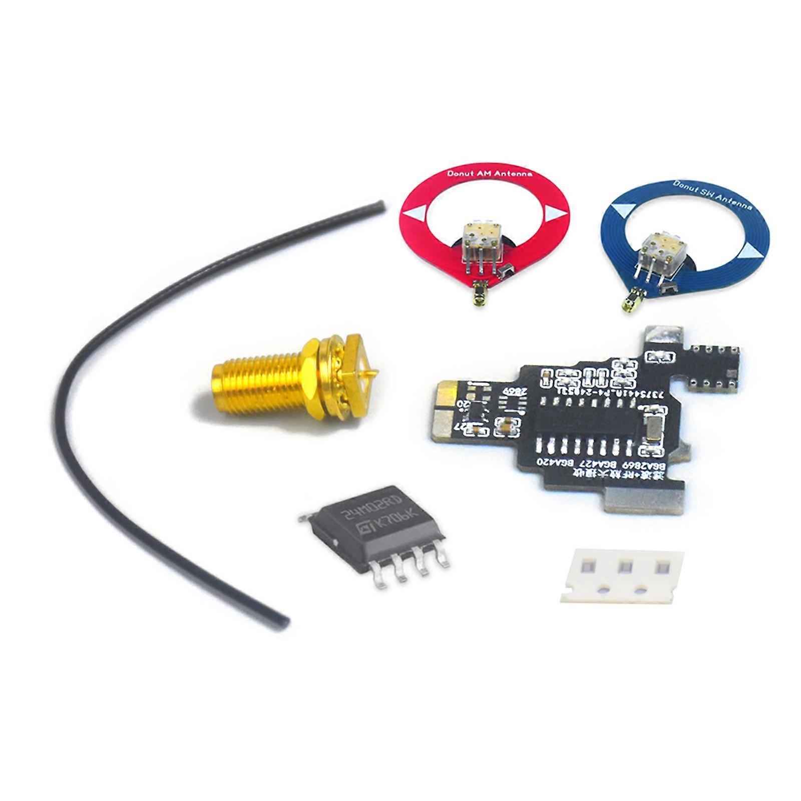 SI4732 Module 2M Expansion Chip Development Board Shortwave Intercom Modification Module Double Antennas Solution Multicolor