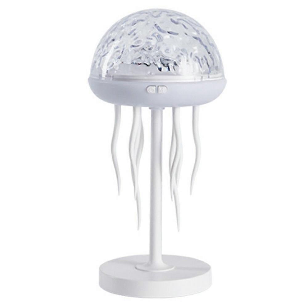 Jellyfish Shape Dimmable Night Light Wave Pattern Projector Atmosphere Lamp with Remote for Bedroom
