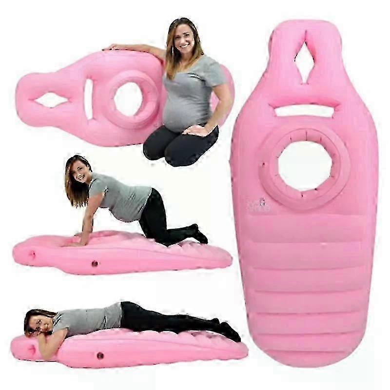 Maternity pillow for sleeping - inflatable yoga mat support