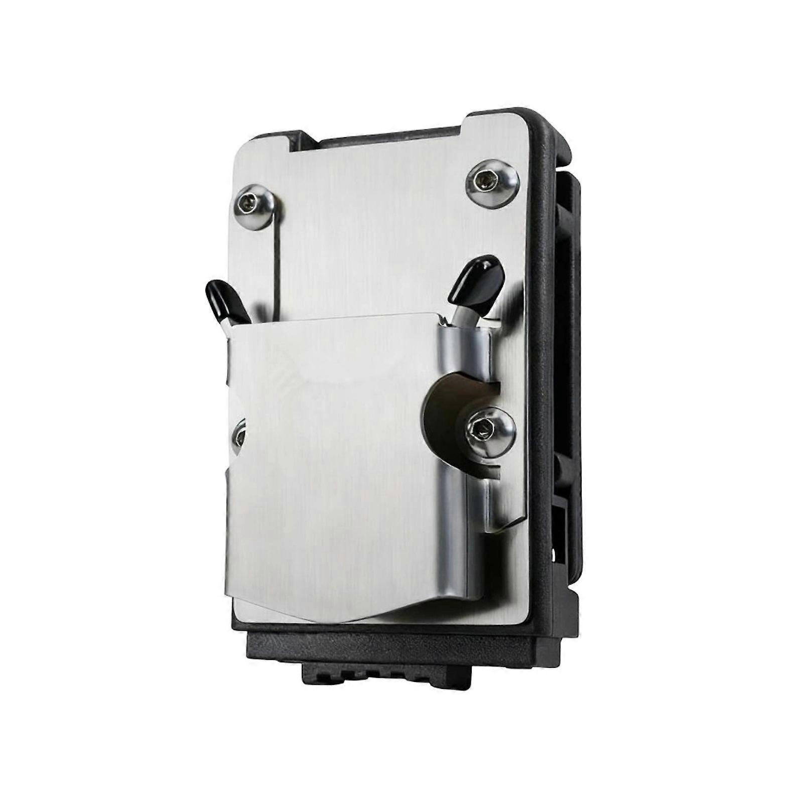 Double Locking Belts Clip Holders For Secure Storage Of Impacts Drill And Nail Guns Perfect For Use On Ladder And In Attics Multicolor