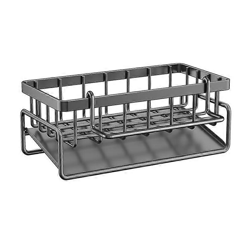 Over Sink Dish Drying Rack with Utensil Holder, RustResistant Stainless Steel, Smart Drainage System