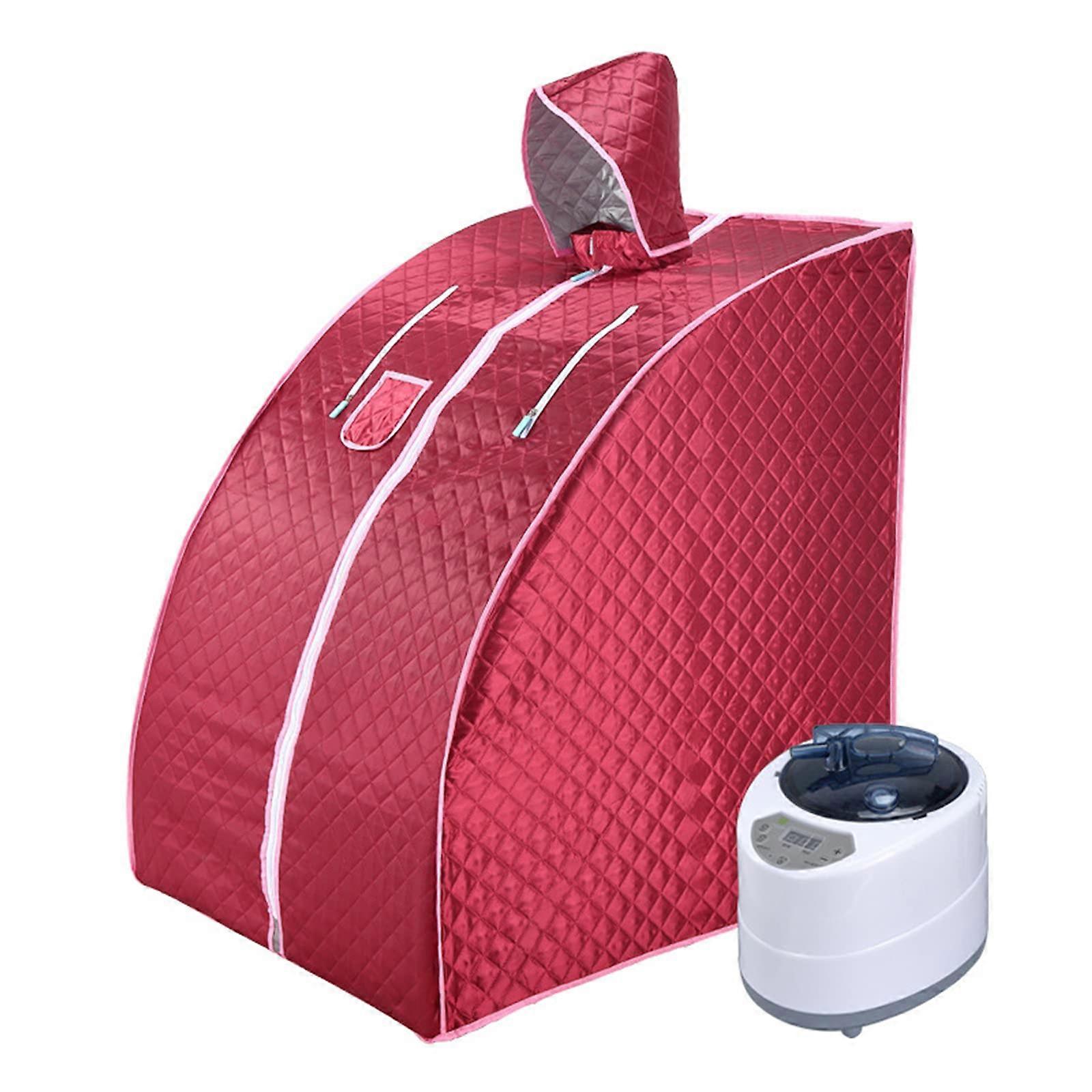 Portable Sauna Tent with 2L Steam Generator, Adjustable Heat, Foldable for Home Detox and Relaxation