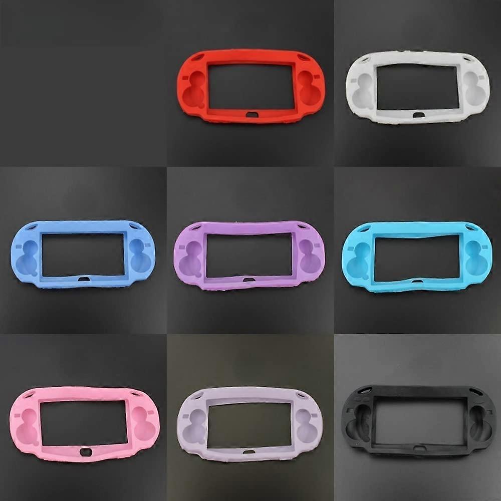 Case Soft Silicone Cover ScratchResistant Protective Shell for PlayStation Vita 1000 Black