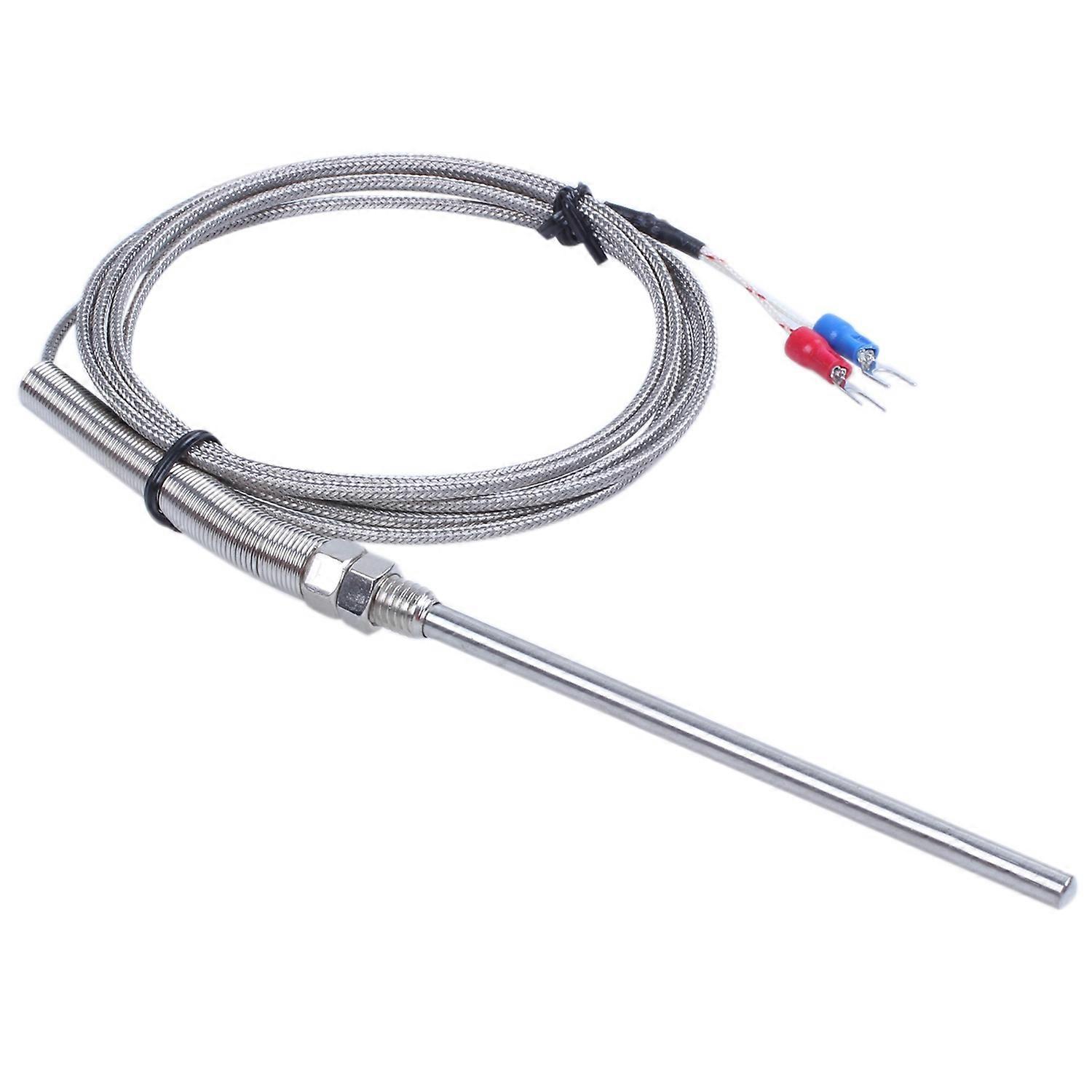 K Type 0-800 Degree Celsius Thermocouple Probe Sensors 2M 6.5Ft