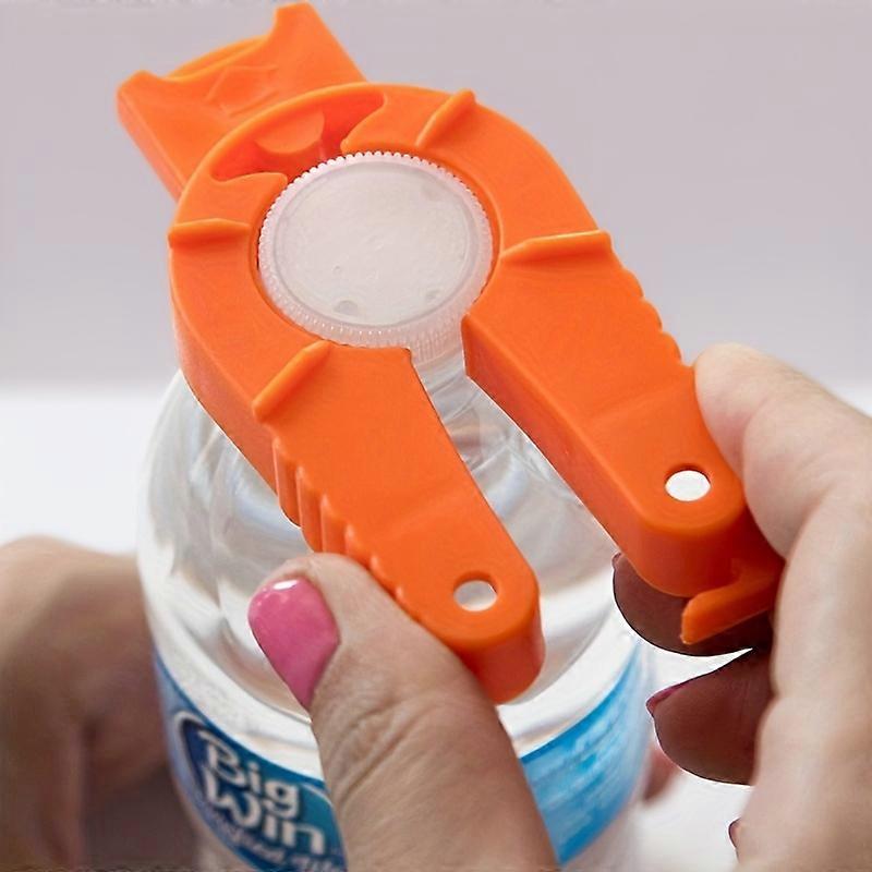 Multi Functional Can Opener, Plastic Water Bottle Clamp, Rotating Pull Tab, Kitchen Auxiliary Tool Designed Ergonomically