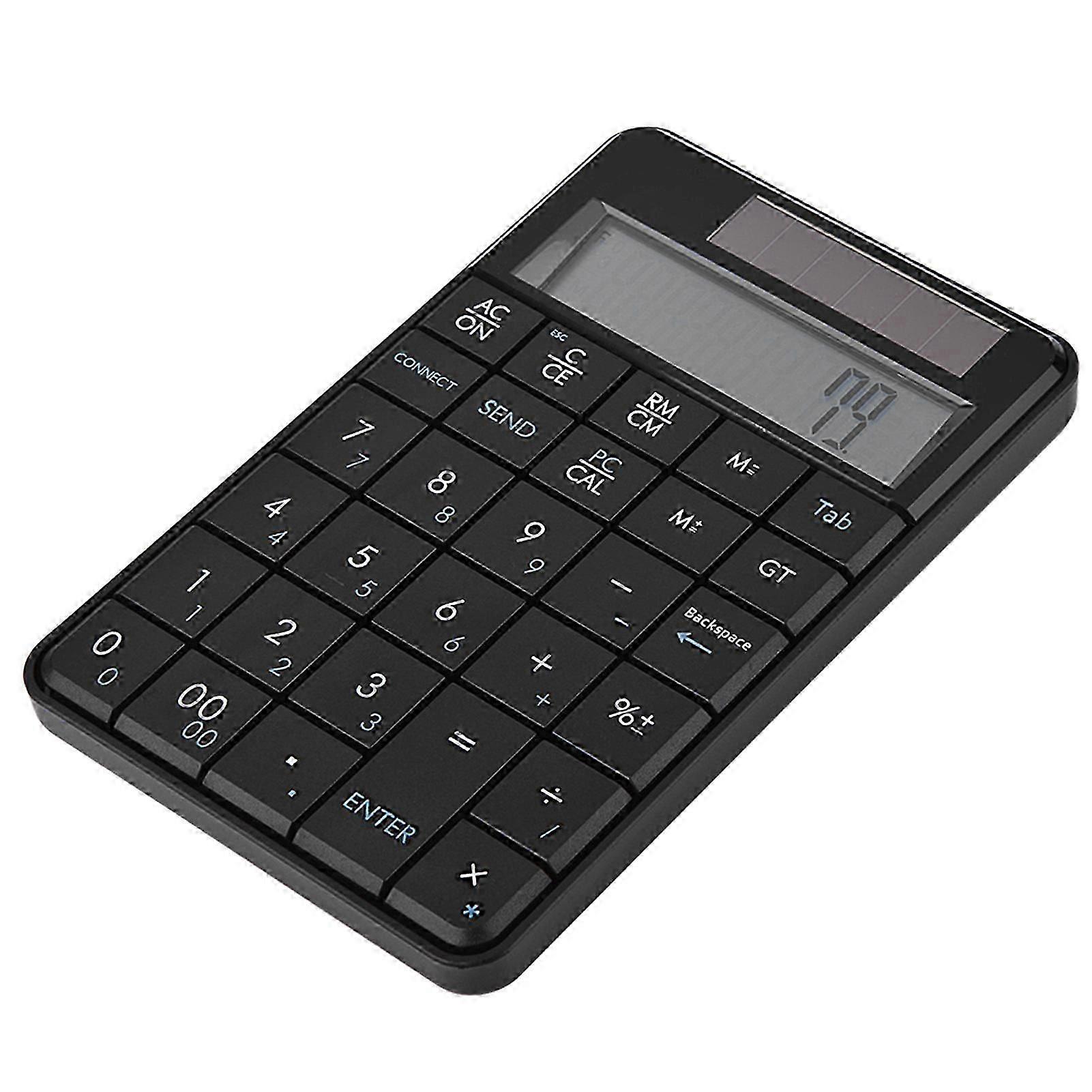 Mini 2.4G USB Wireless 2 In 1 29 Keys Numeric Keypad Keyboard & Calculator with LCD Display