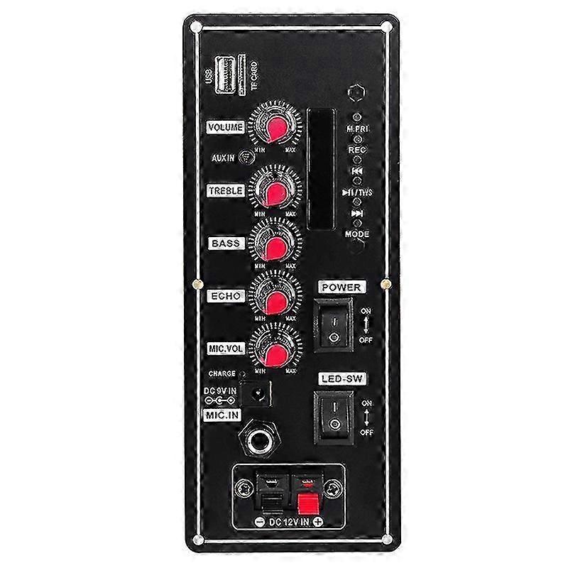 7.4V Amplifier Board 2X10W Speaker Amplifier Support Bluetooth U-Diskblack  A-V Edition 1212