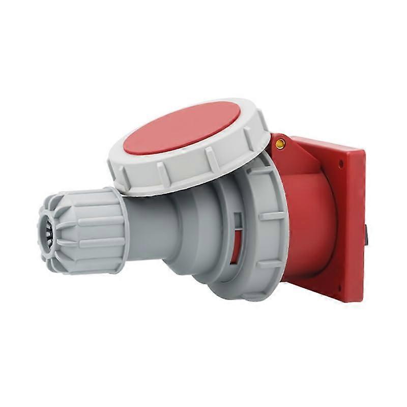 Industrial Waterproof Connector IP67 32A 5 Pin CEE Plug Socket 380V 3P+E+N Heavy Duty Use