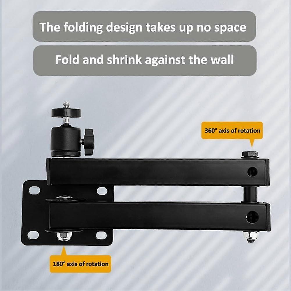 Foldable Projector Wall Mount Universal Adjustable Ceiling Wall Mount For Projectors Bracket Support Fine Workmanship