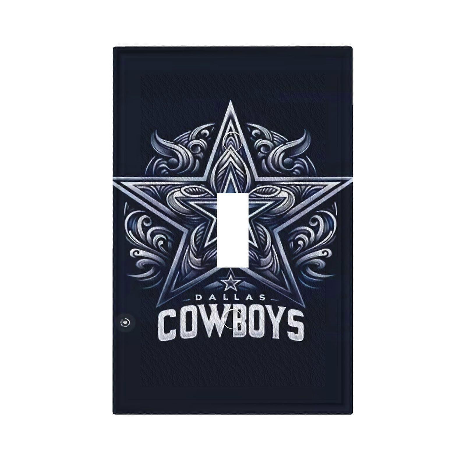 Cowboys Switching Lights Single Leather Roman Frame Switch Panel Wall Panel Single Double/Pull Light Switch