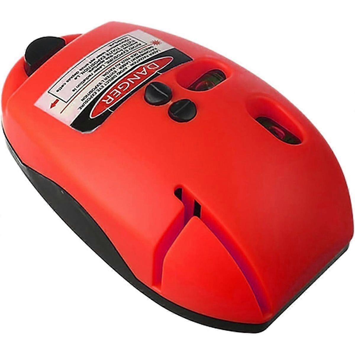 Vertical Mouse Laser Level Infrared Horizontal Line Right Angle Bubble Level Leveling 20M Long Dist