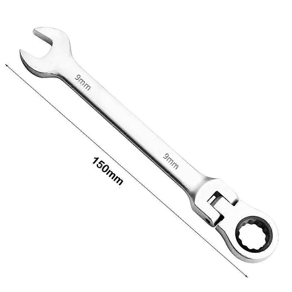 Quick Release Ratcheting Combination Wrenches Dual Heads Reversible Ratchet Spanner Hand Tools