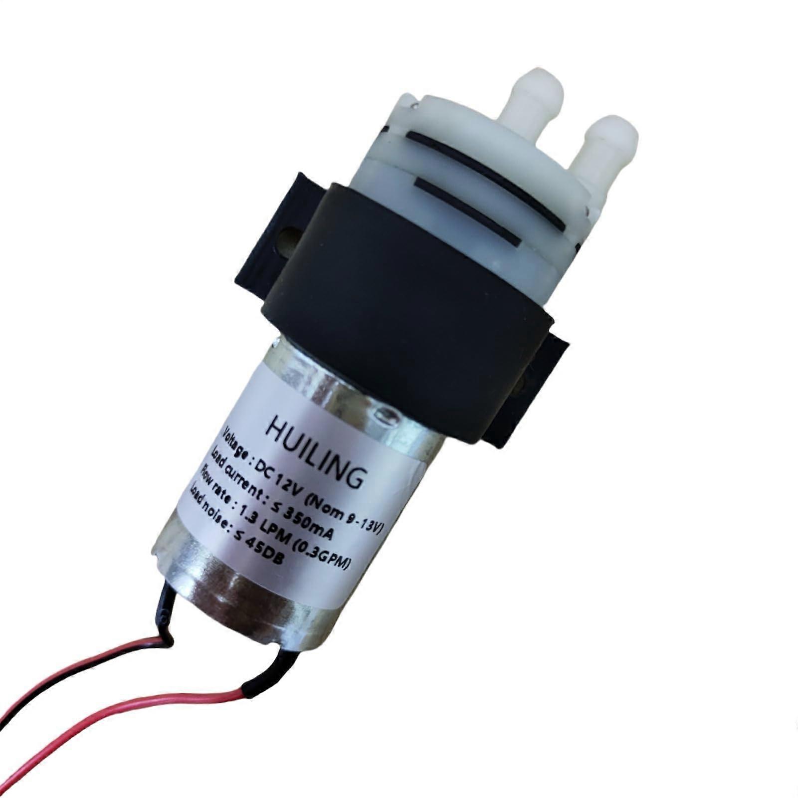 DC 12V FoodGrade SelfPriming Water Pump 1.3LPM with Stable Voltage Output and Wide Compatibility