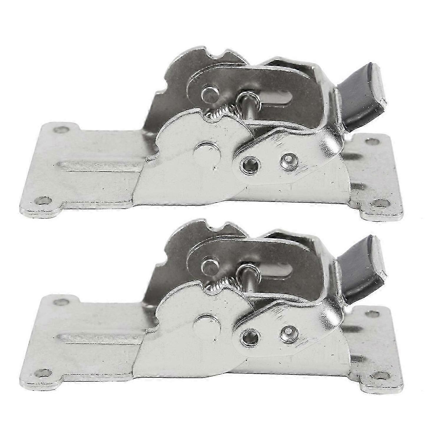Two 0-90-180 degree self-locking folding hinge table legs