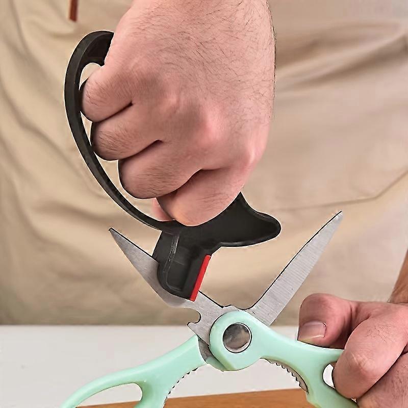 Lightweight Ergonomic Multi-Function Knife and Scissors Sharpener,V-Grind Sharpening System, Right-Handed, with Manual