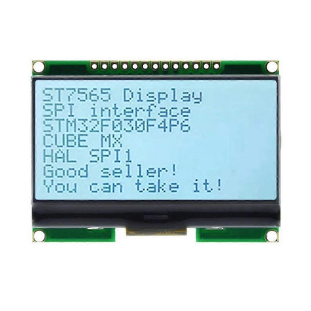 LCD12864-06D 128x64 DOTS COG LCD Module ST7565 Driver with Chinese Font SPI Interface Grey