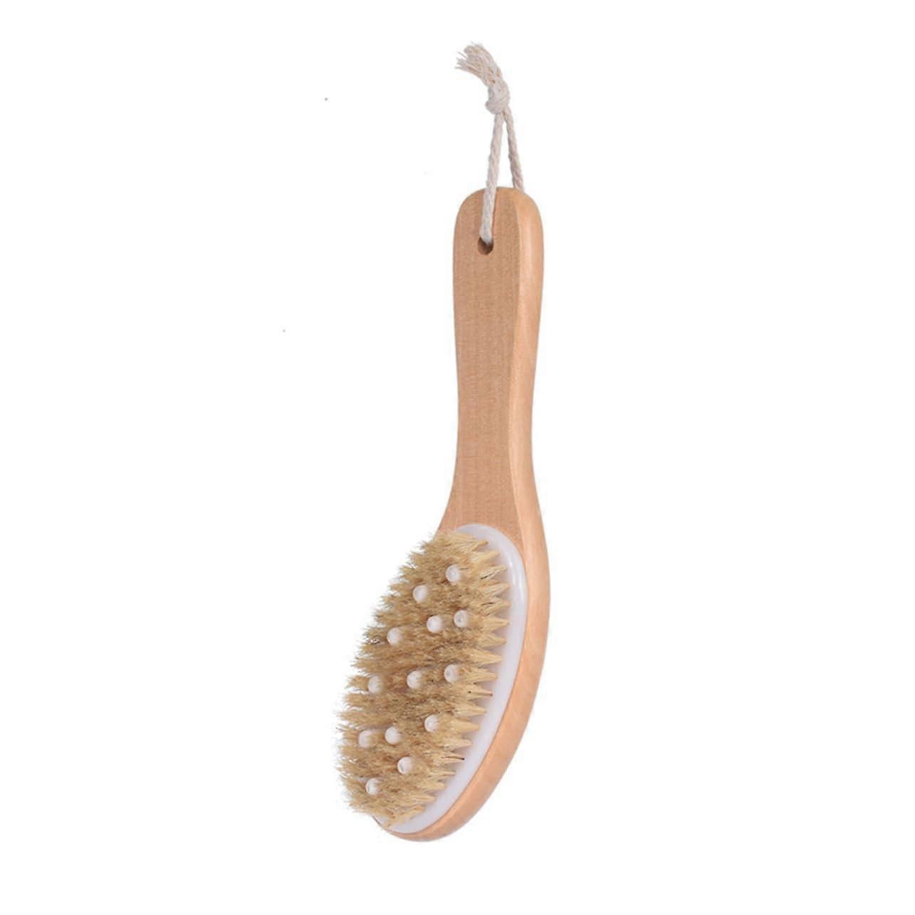 Back Scrubber with Long Handle for Shower Gentle Exfoliation Bath Body Brush Multipurpose Use