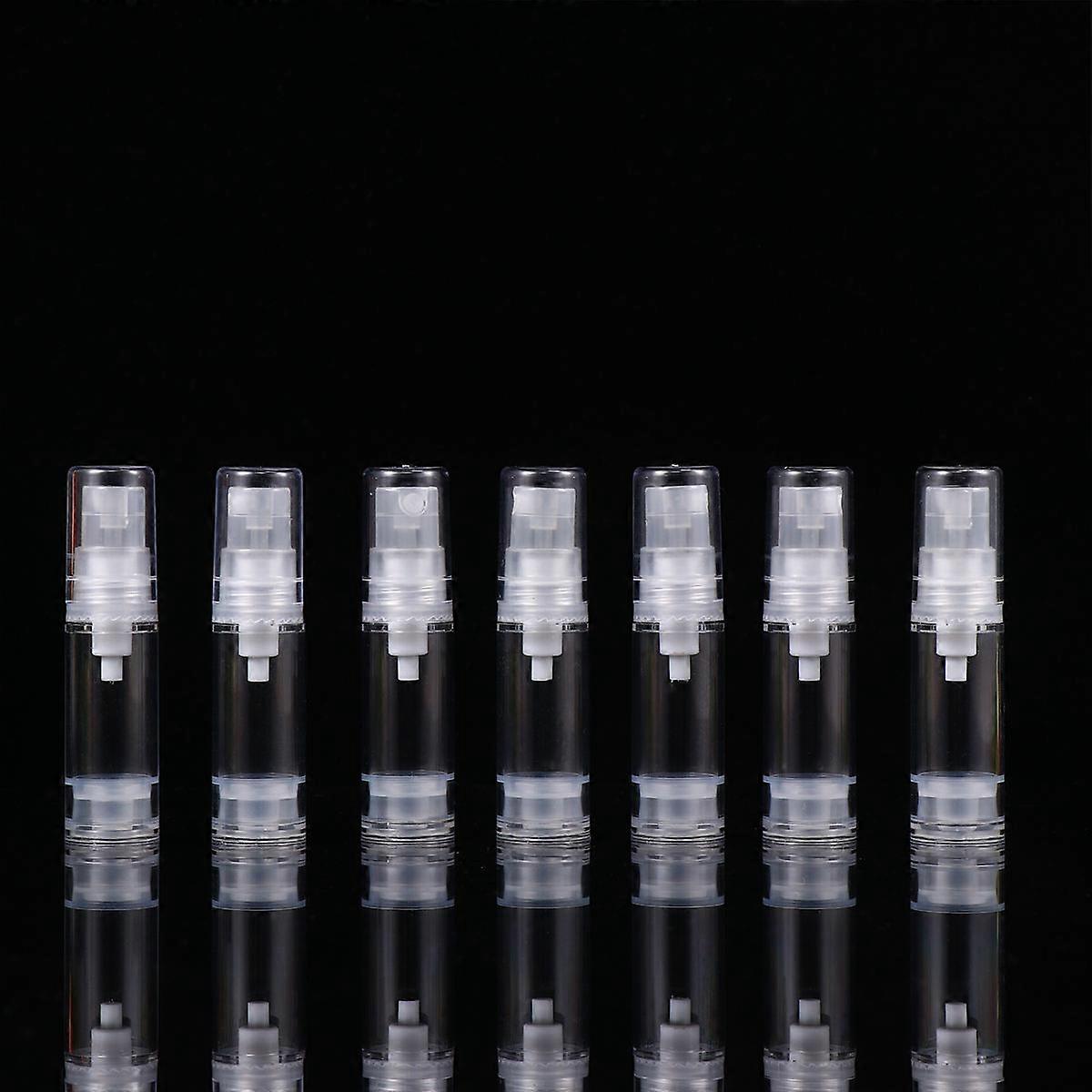 Empty Spray Bottle Press Pump Bottle for Storage Use 12Pcs White Set