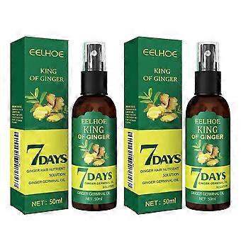 Ginger Anti Hair Loss 7 Days Oil Ginger Serum for Hair Growth Repair Damage Hair for Thicker Longer Hair 25-26