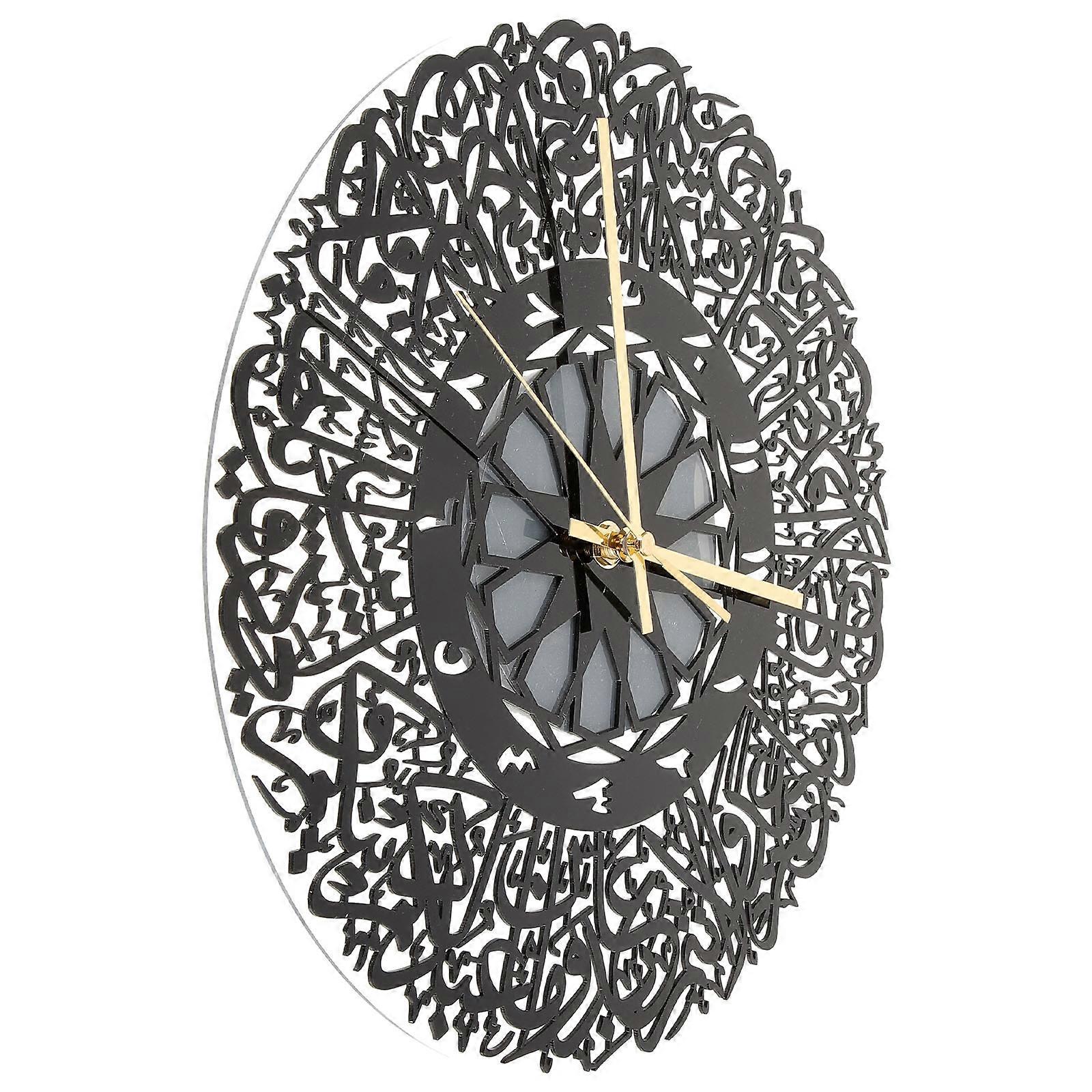 Office Clock Wall Clock Acrylic for Decorative Purposes 5Pcs Pack