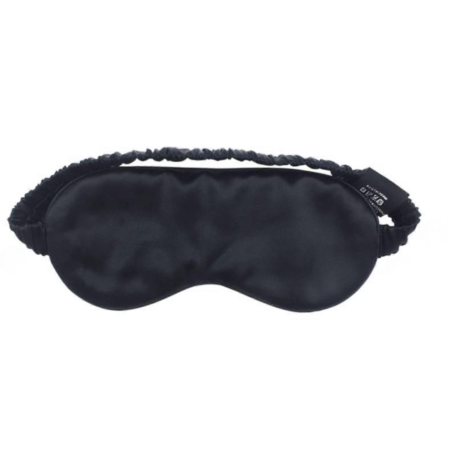 Silk Sleep Mask with Elastic Strap for Effective Light Blocking, Soft TravelFriendly Eye Cover