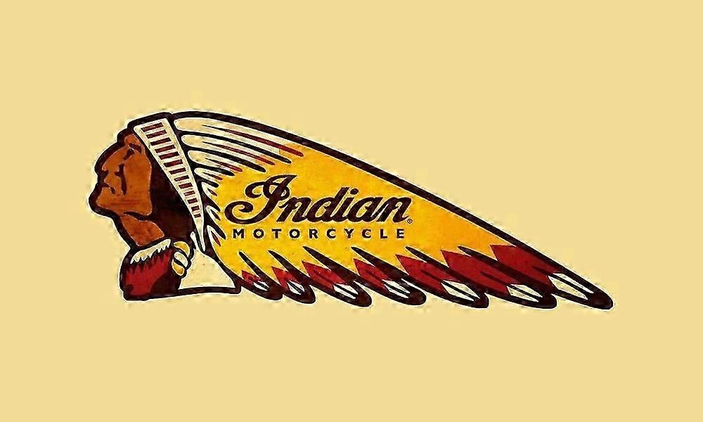 Indische Motorradflagge