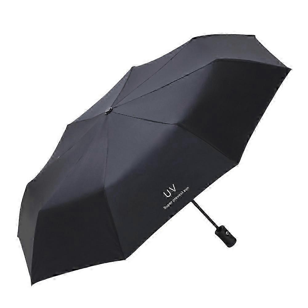 Automatic Compact Travel Umbrella for Rain and Sun, Windproof Waterproof Folding Design