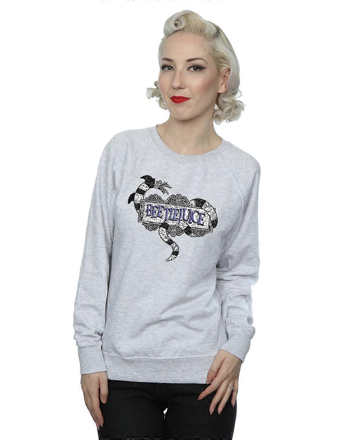 Beetlejuice naisten Sandworm Logo paita