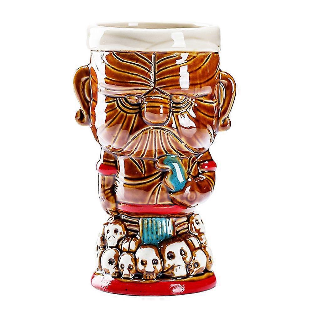 1PC Ceramic Creative Shape Cocktail Cup Ceramic Cup Personal Totem Wine Cup